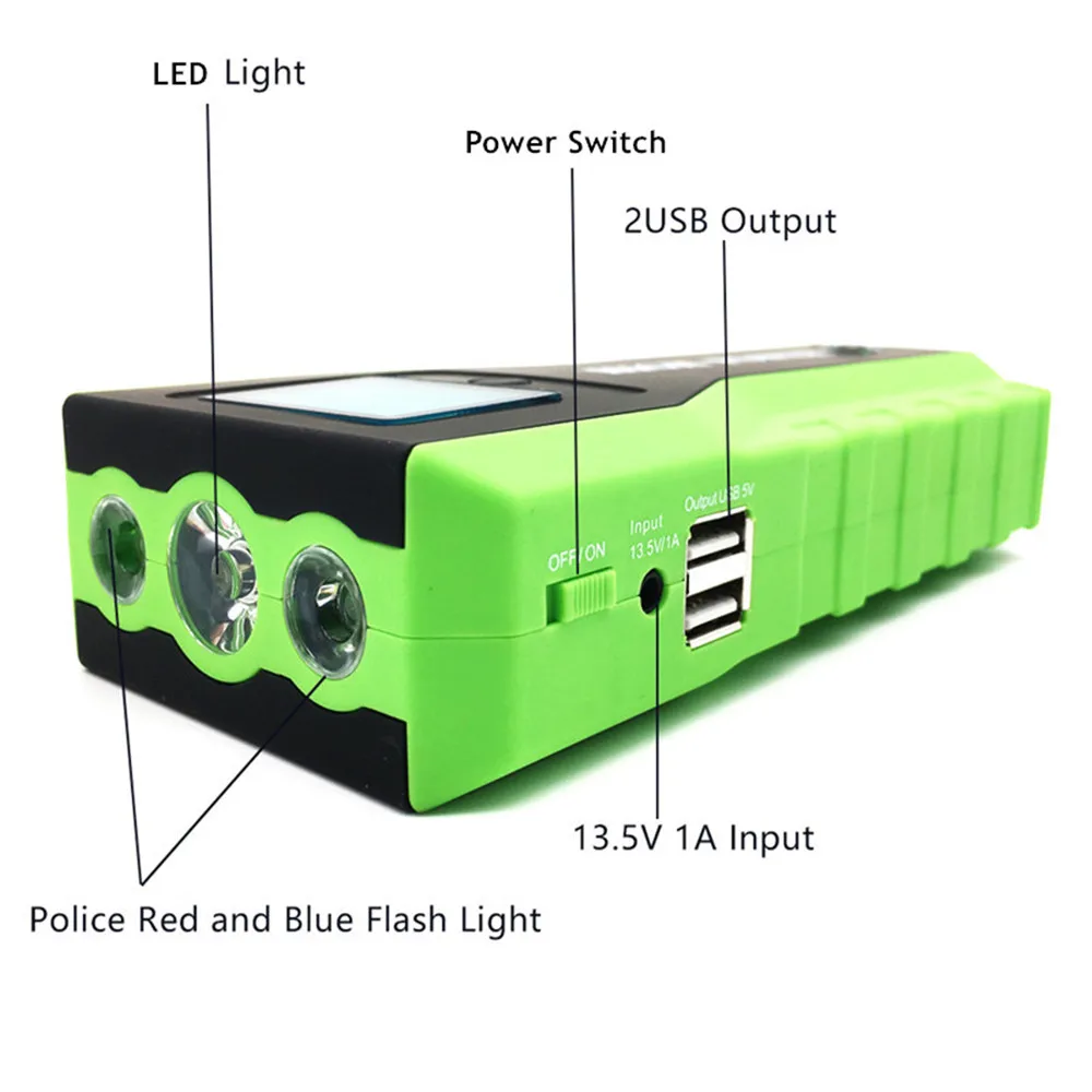 GKFLY Emergency Car Jump Starter 12V 1000a Portable Starting Device Power Bank Car Charger For Car Battery Booster Buster