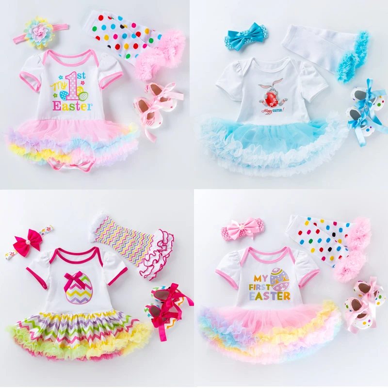 Детская Пасхальная Одежда для девочек девочек|Комплекты одежды| |