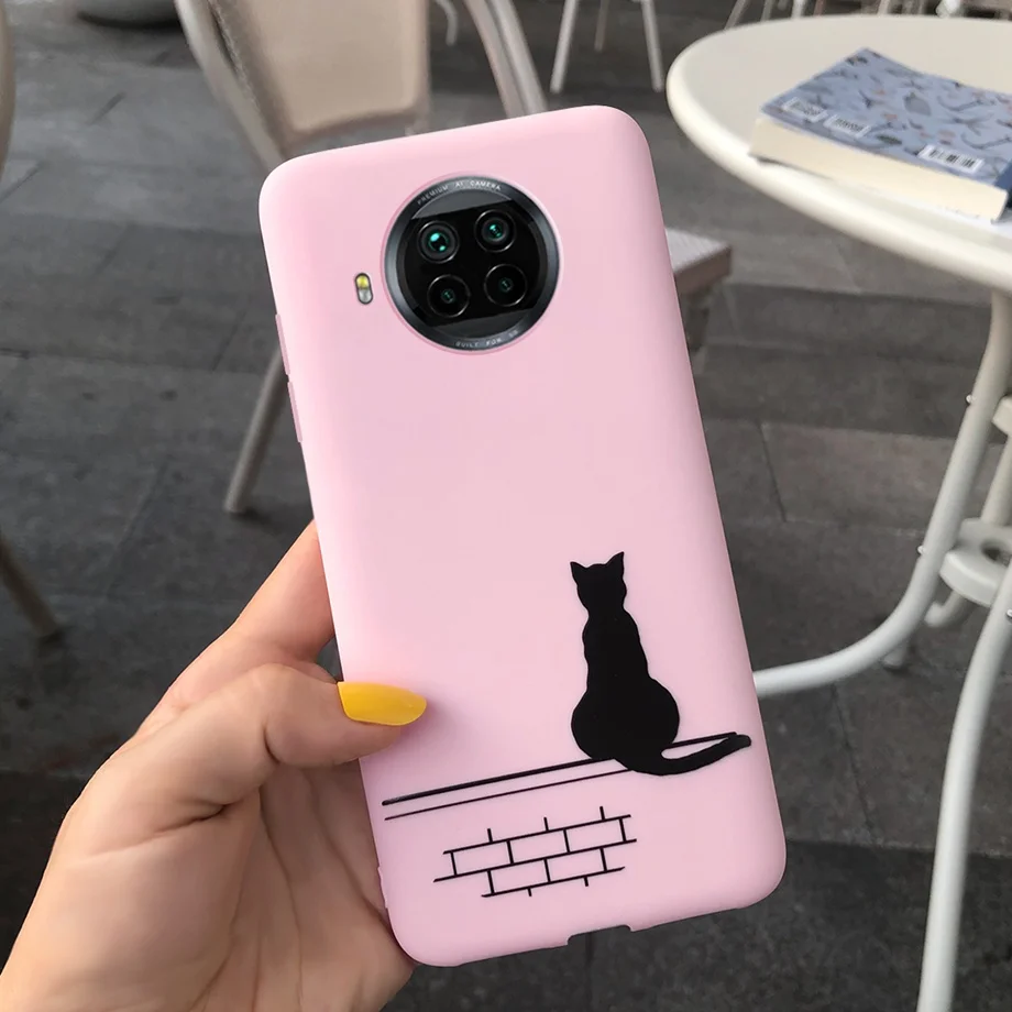 Чехол для Xiaomi Redmi Note 9 Pro 5G матовый чехол 6 67 дюйма мягкий силиконовый бампер -