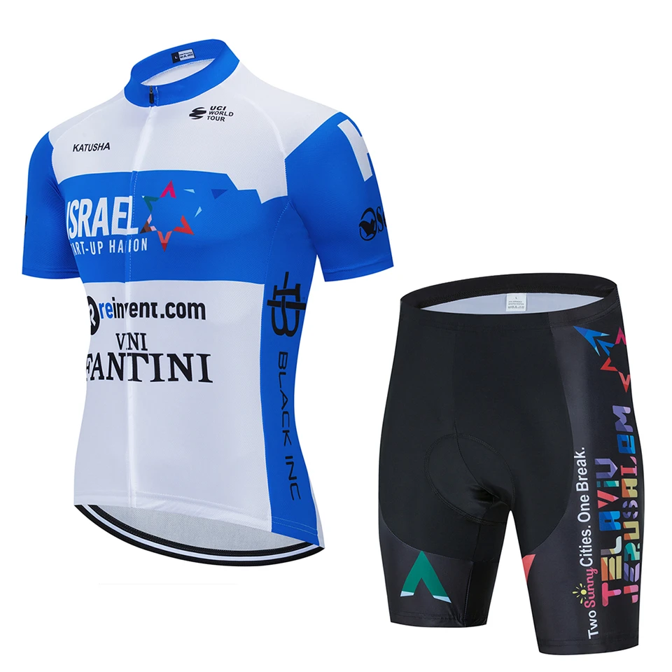 

2020 Summer Cycling Breathable Cycling Jersey Mountain Bike Bicycle Cycling Jersey Bicycle Suit Set Gel Breathable Pad Men Piece