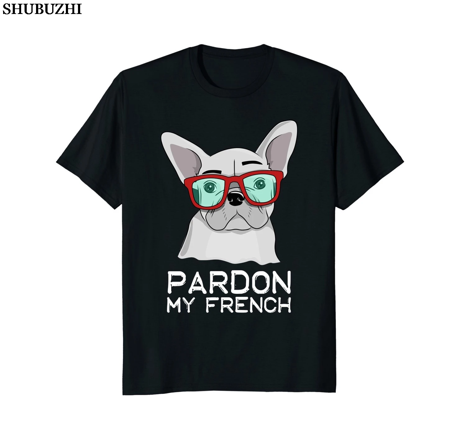 Хлопок новый бренд дешевые продажи 100% хлопок Пардон мой французский Бульдог