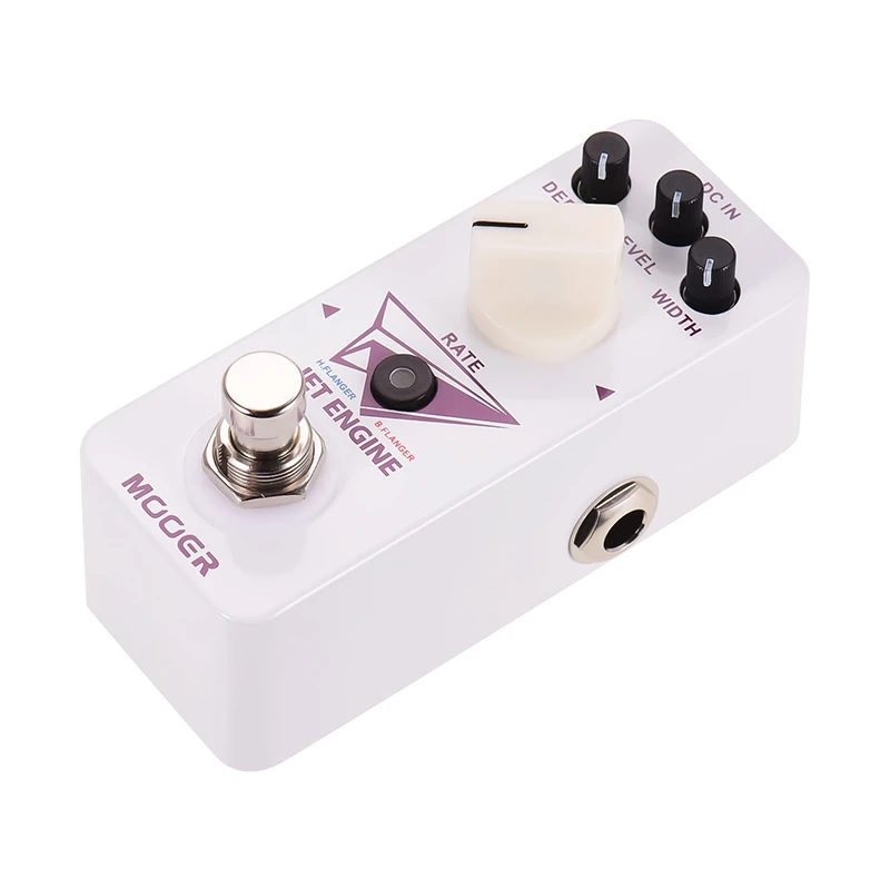 Mooer струйный двигатель цифровой многочастотный Flanger педаль эффектов для