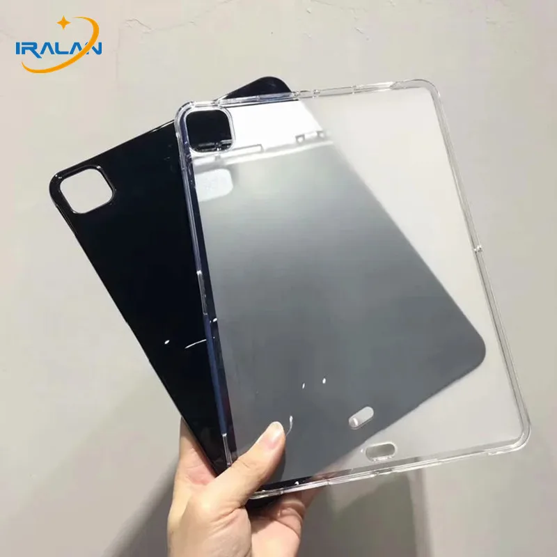 Новый чехол для iPad Pro 11 2020 2-го поколения тонкий мягкий Силиконовый ТПУ Прозрачный