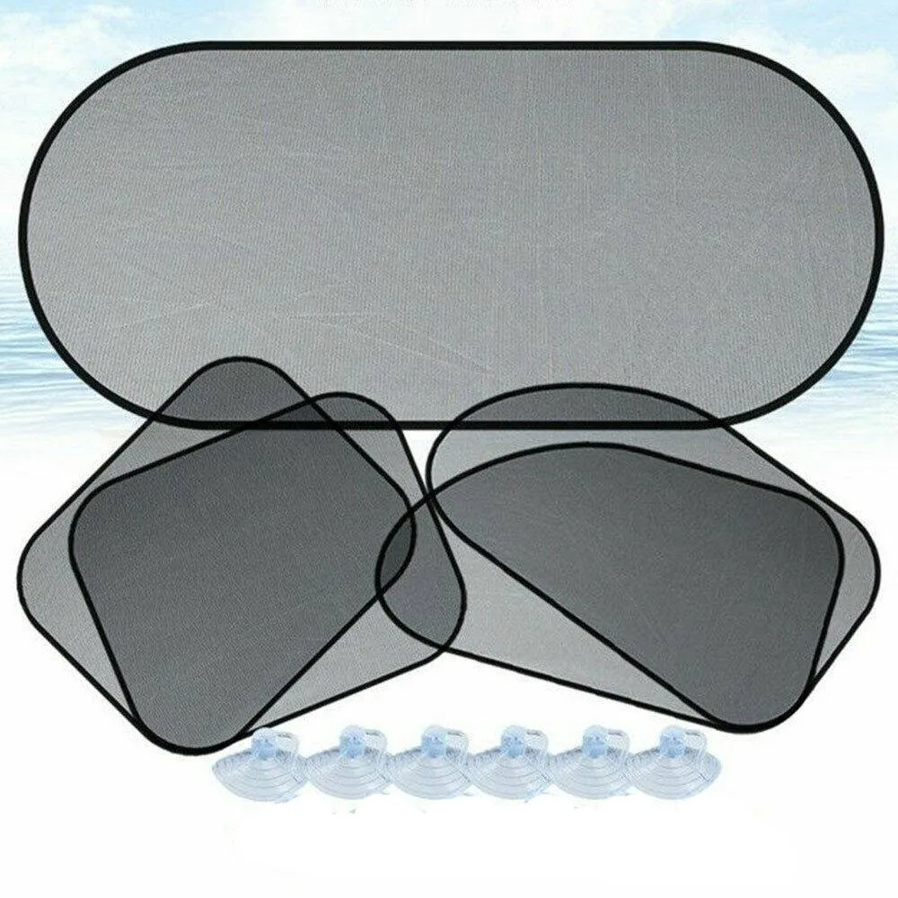 

Черный солнцезащитный козырек на лобовое стекло, детский козырек с присоской, детская ткань