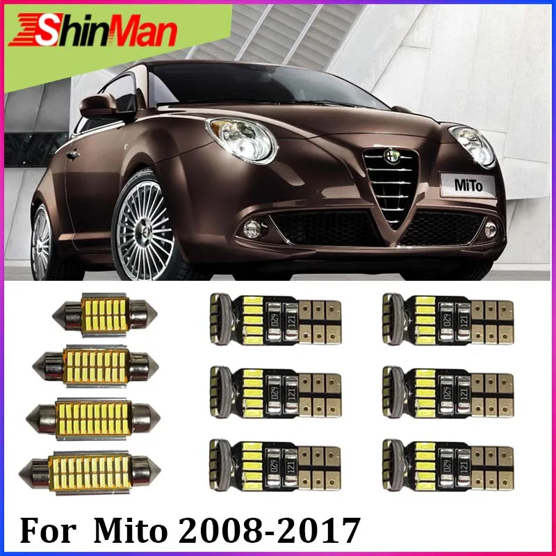 Светодиодный светильник ShinMan 9x для автомобиля светодиодный салона посылка Alfa Romeo