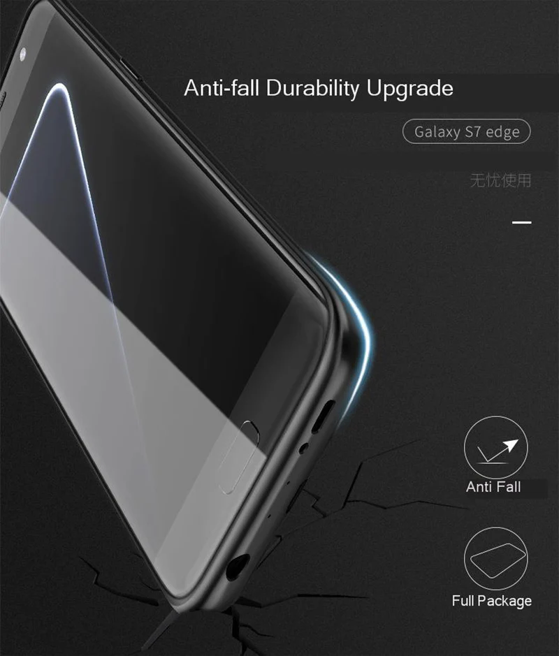 SeenDa 5000mah аккумулятор чехол для samsung Galaxy S7 edge Зарядка телефона крышка питания для samsung Galaxy S7 power Bank чехол для подзарядки