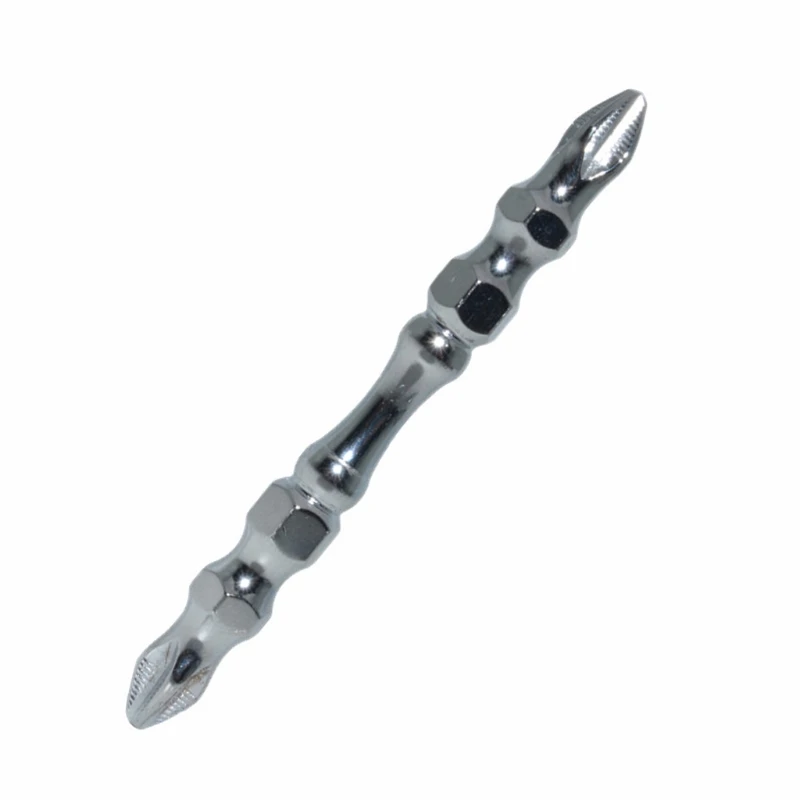 

10pcs 65mm Screwdriver Bit Set Phillips Double Head PH2 Magnetic Bits 1/4'' Hex 203F