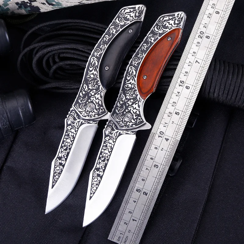

Outdoor Knife Camping High Hardness Folding Knife Multifunctional Survival Portable Mini Outdoor Vegetable and Fruit Knife