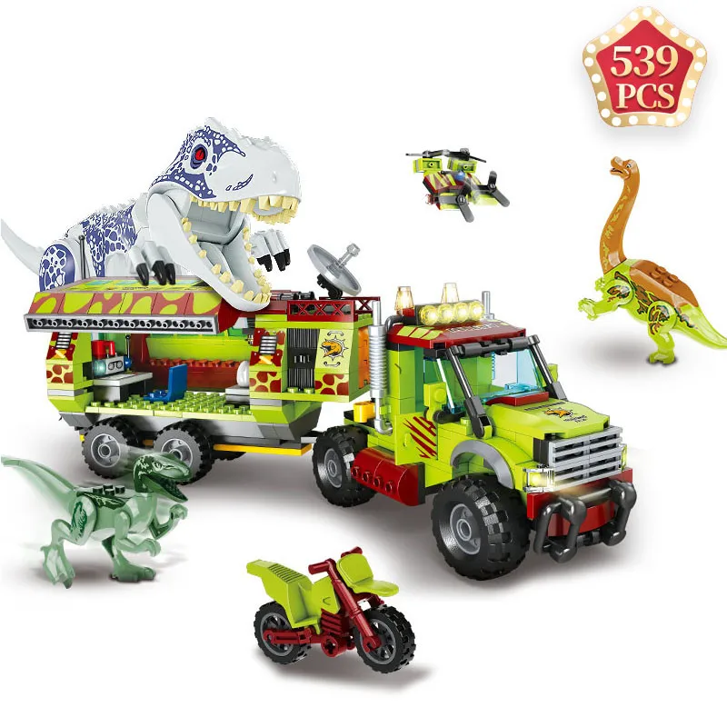 

Dinosaur World Park Kids Blocks Animal Holiday for Jurassic Ideas Toys 2 Creator Children Gift Kit Bricks Building Dinosaur Anim