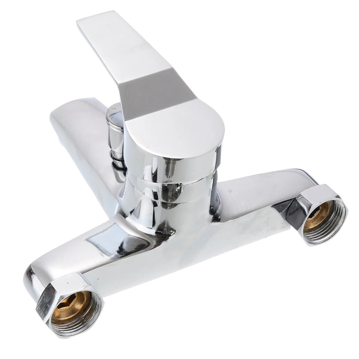 chrome zinc alloy bathroom basin mixer faucet sink tap wall mounted hot cold water mixer high quality faucet free global shipping