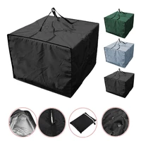 large capacity storage bag furniture seat cushions outdoor garden storage bag seat protective cover waterproof multi function
