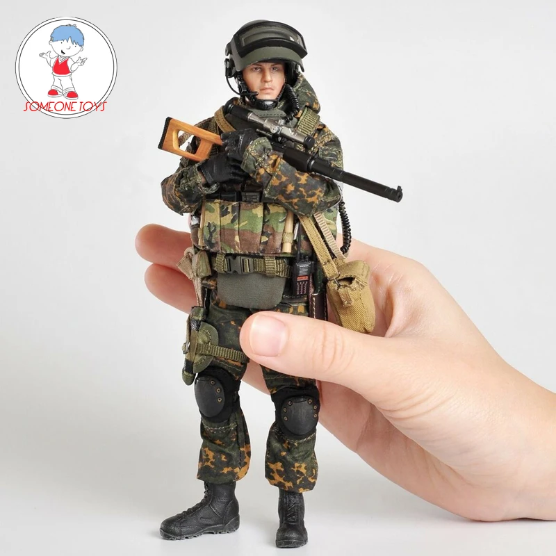 

1/12 Crazy soldier Figure model LW009 Russian Alpha Special Forces Sniper Beslan 2004 for 6'' TBL Action Figure Toy Collections