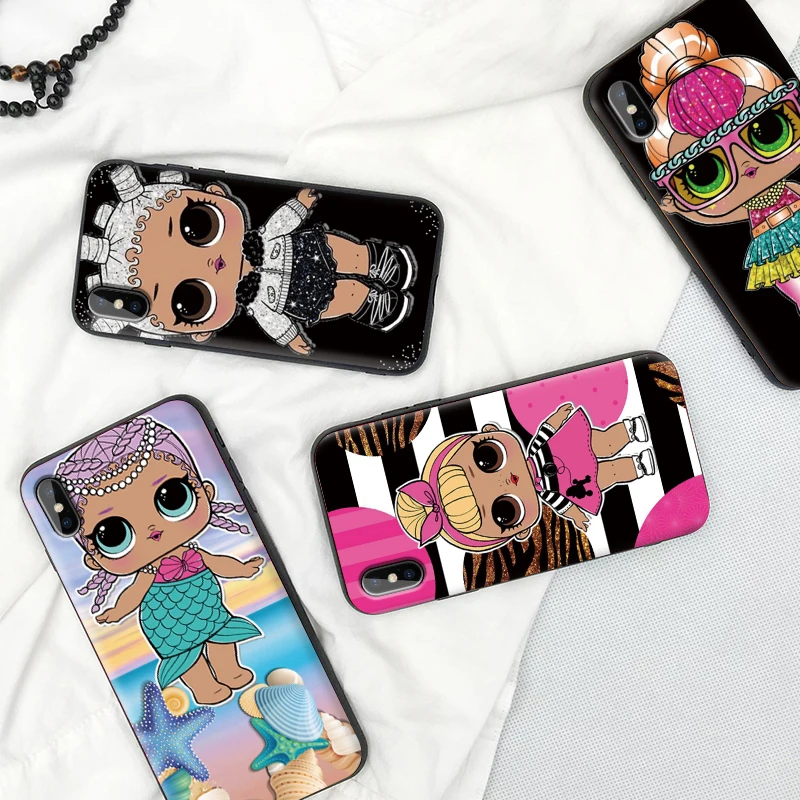 Милый ребенок для iPhone 6 6S 7 8 Plus X XS XR Max 5 5S TPU мягкая защитная задняя крышка телефона
