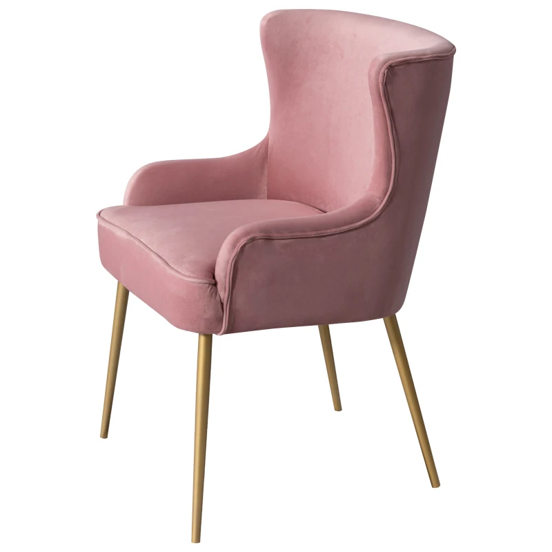 Диван Тканевый в скандинавском стиле односпальный роскошный красный стул