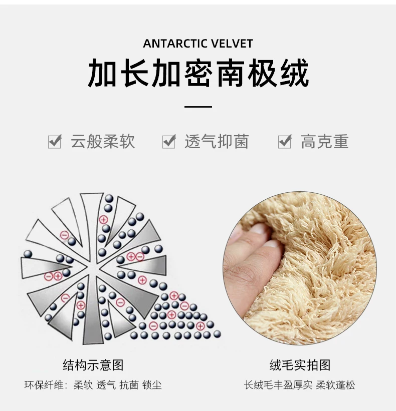 

Modern large carpet living room coffee table carpet cushion sofa home bedroom full of lovely women plush bedside carpet cushion