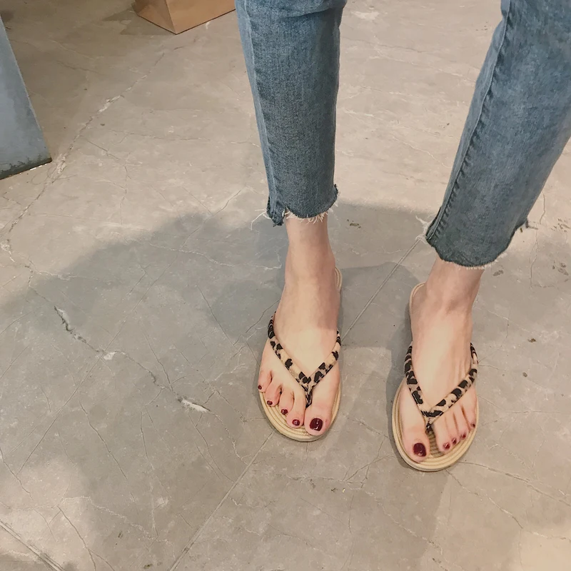 Женские летние пляжные шлепанцы в Корейском стиле коллекция 2019 года модные