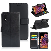 roemi for samsung galaxy xcover pro very comfortable touching leather stand protective cart slot holder pu wallet phone cases
