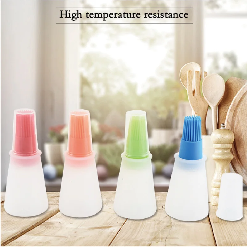 Силиконовая щетка для барбекю пищевая выпечки теста хлеба крема портативные