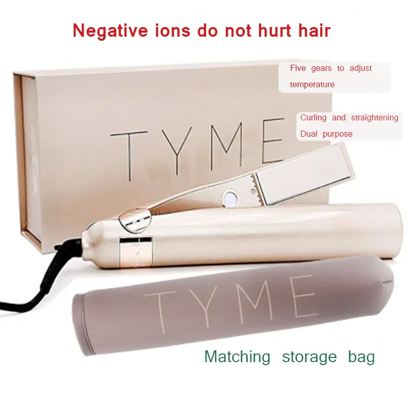 Золотые Инструменты для укладки волос щипцы завивки Выпрямитель бигуди