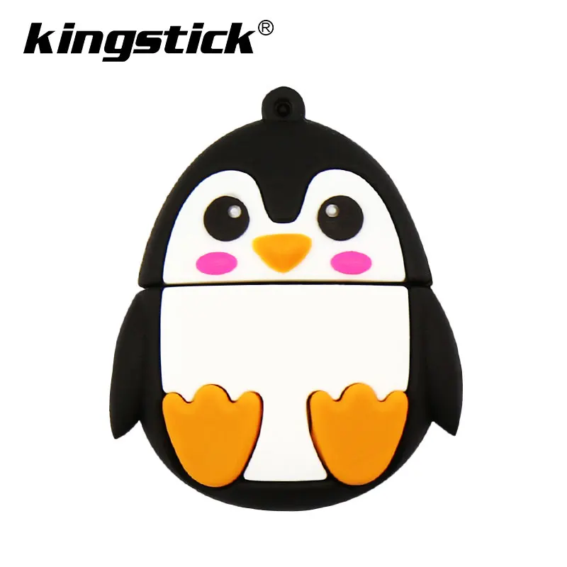 M4 Penguin Милые животные usb флеш-накопитель Сова Пингвин, лиса пчела 32 Гб Флешка 16 Гб usb флешка 4 ГБ 8 ГБ Флешка usb флешка u диск флешка - Цвет: M4 Penguin