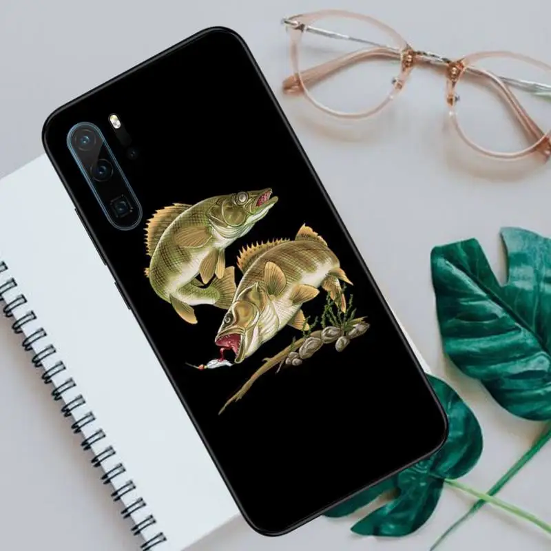

Carp Fishing Phone Case For Huawei P40 P20 P30 lite Pro P Smart 2019 Mate 40 20 10 Lite Pro Nova 5t