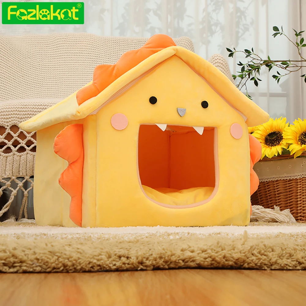 

Dog Nest Sofa Cat's Winter Warm House Four Seasons General Closed Small Dog's House Can Be Disassembled and Washed Bed Cats Car