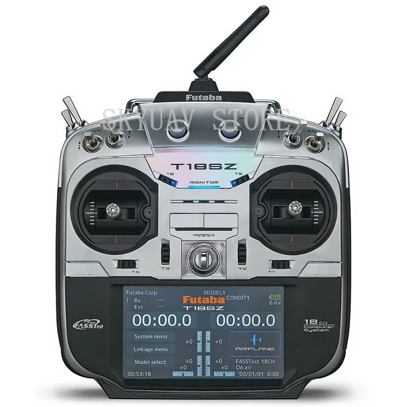 

Оригинальный передатчик радиоуправления Futaba 18SZ 18CH с телеметрией 2,4 ГГц FASSTEST R7008SB приемник для мультикоптера
