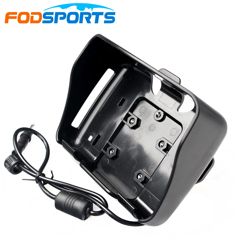 Fodsports 4.3 дюймовый мотоцикл Бесплатная карта Bluetooth GPS Навигатор Аксессуары