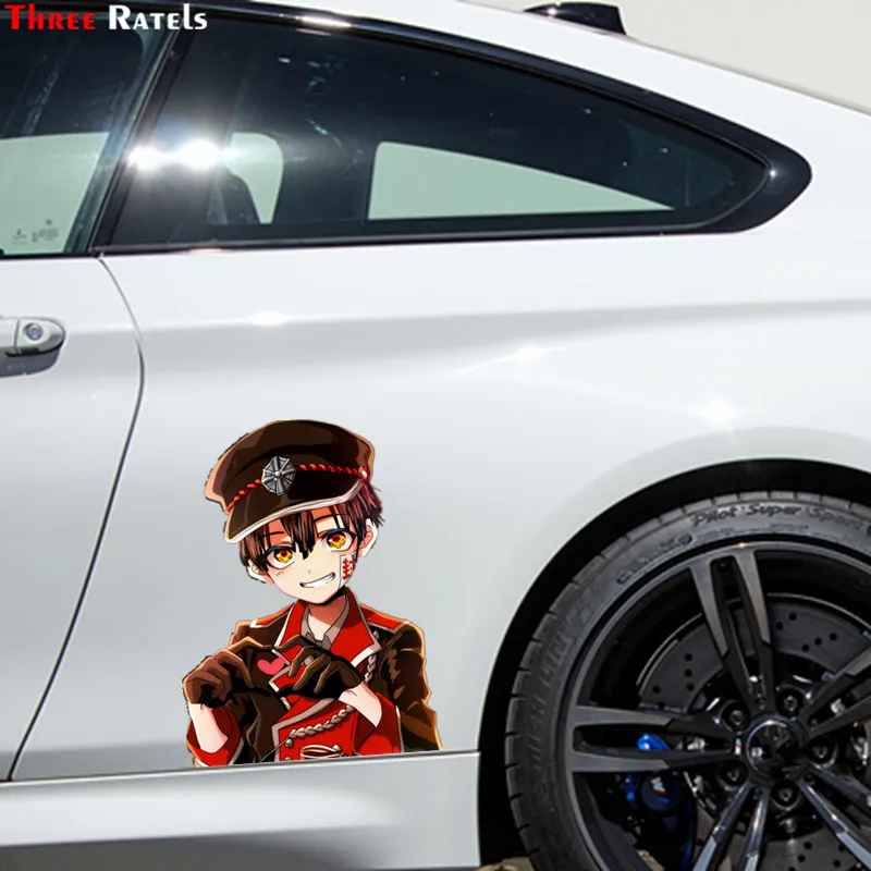 

Three Ratels F127 Jibaku Shounen Toilet bound Hanako kun Anime Cartoon Stickers Waterproof Decals for Luggage Phone Laptop