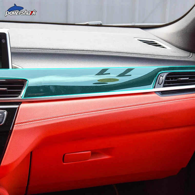 

Car Interior Central Console Gear Dashboard Self Healing TPU Protective Film For BMW X1 F48 X2 F39 2016-Present Accessories