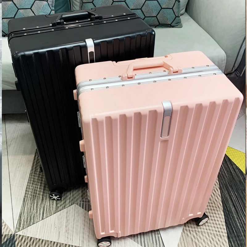 

Travel Suitcases20"Carry-On Suitcase24" 26 "29"Aluminum Suitcase Password Suitcase Wheeled Suitcases Travel Suitcase With Wheels