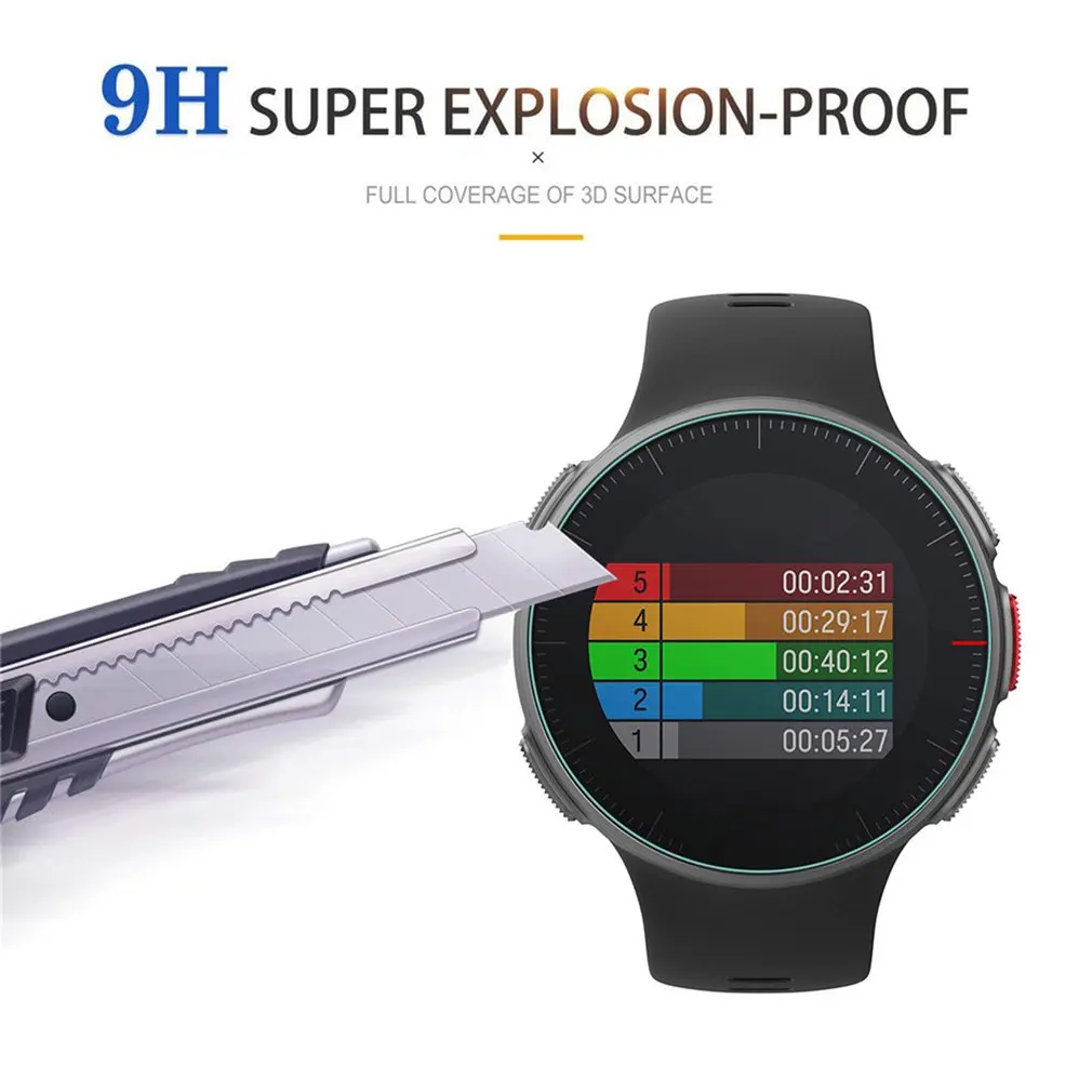 3 шт. прозрачная защитная пленка для экрана Polar Vantage M/V из закаленного стекла ПЭТ