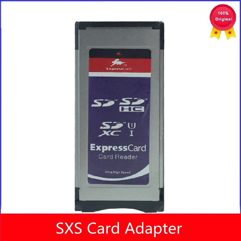 SD SDHX SDXC Card into Express Card SXS Card Adapter Utral high speed 34mm for XDCAM Series Camera into Express Card Adapter