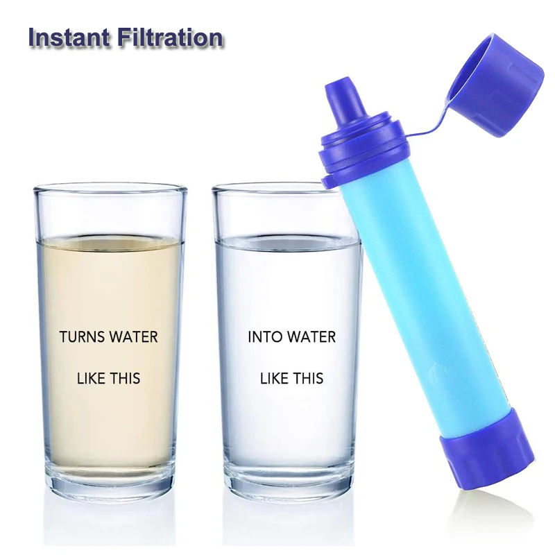 Внешняя версия система фильтрации воды портативные очистители уличный фильтр