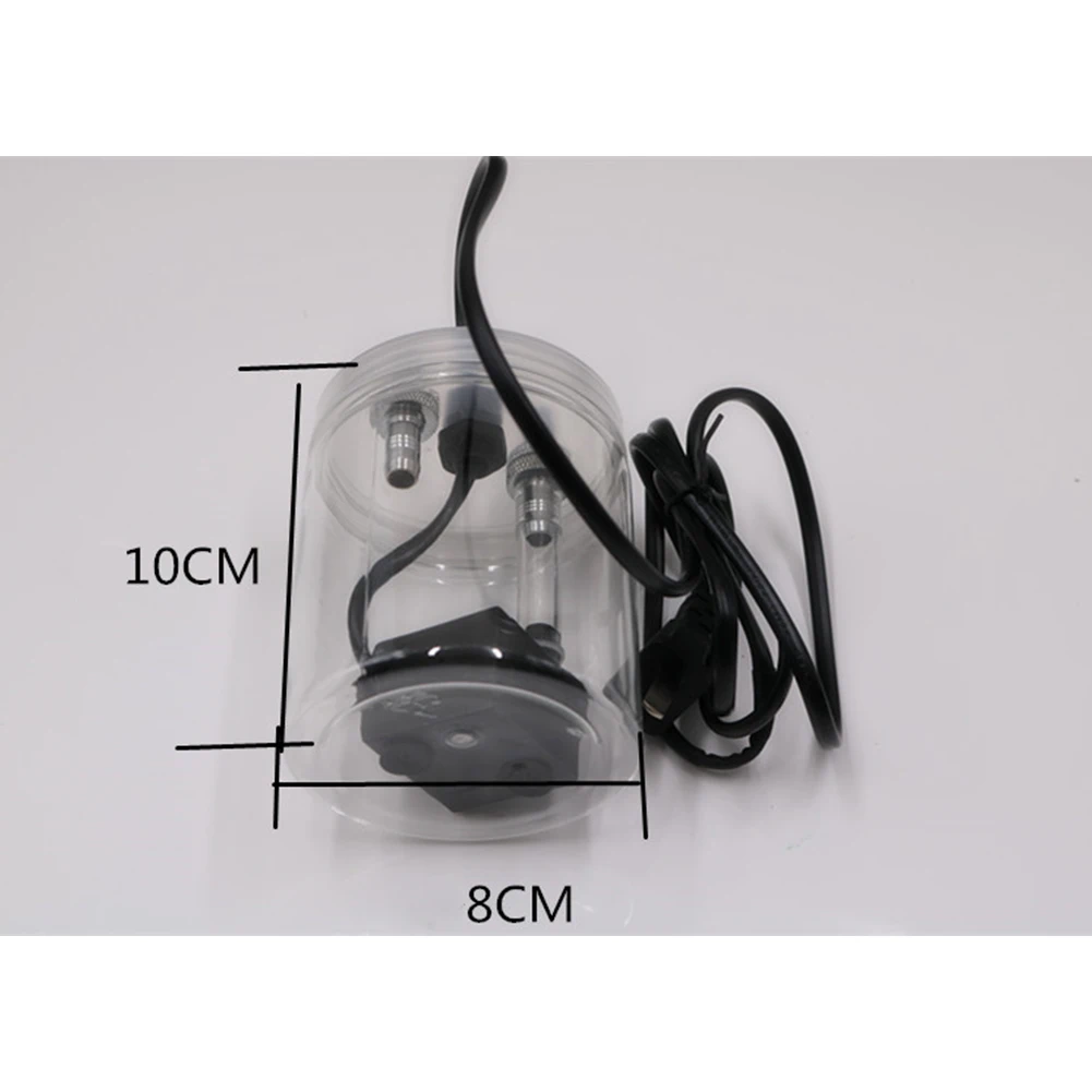 ПК ноутбук USB подключение бак насос охладитель воды прозрачный дисплей DIY