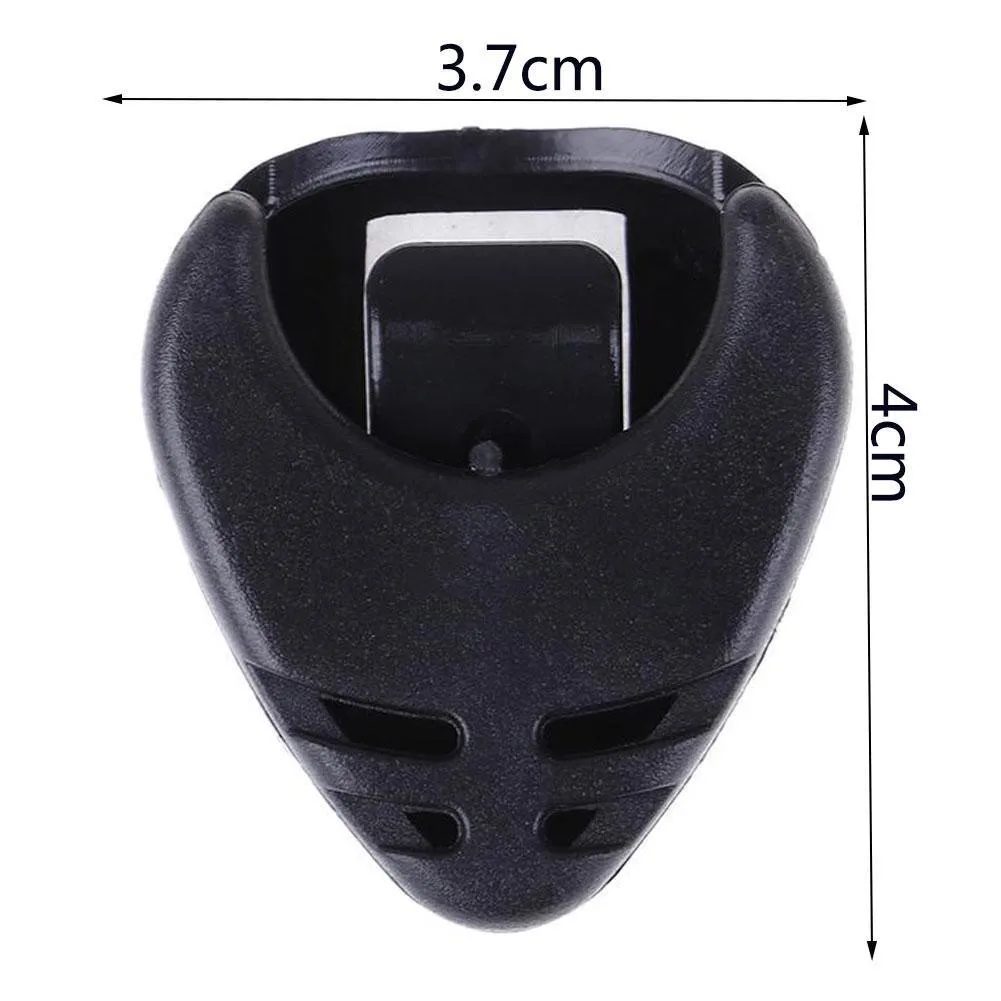 10 teilesatz farbe zufällig gitarre picks box durable gitarre fall material picks gitarre halter elektrische kunststoff akustische teile bo o4e3