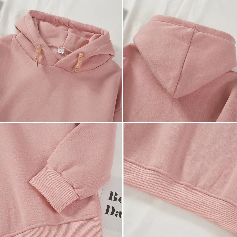 

Avocado Women Hoodies Casual Cartoon Printed Pullovers Girl Long Sleeve Hooded Sweatshirt Oversize Kawaii Sweatshirts for Women