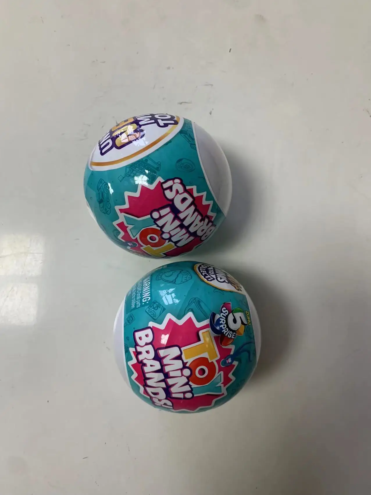 

Мини-бренды, игрушки, новые мини-игрушки, мяч-сюрприз с 5 откидными крышками для супермаркета, маленькая Марка, глухая коробка