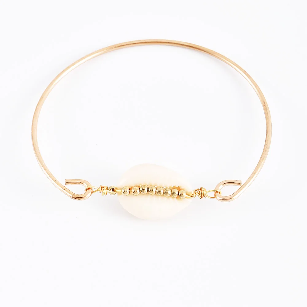ALYXUY 6 Pcs/ Set Boho Shell Star Moon Bead Indian Bracelet Bangle Women Accessories Summer Seashell Chain Adjustable | Украшения и