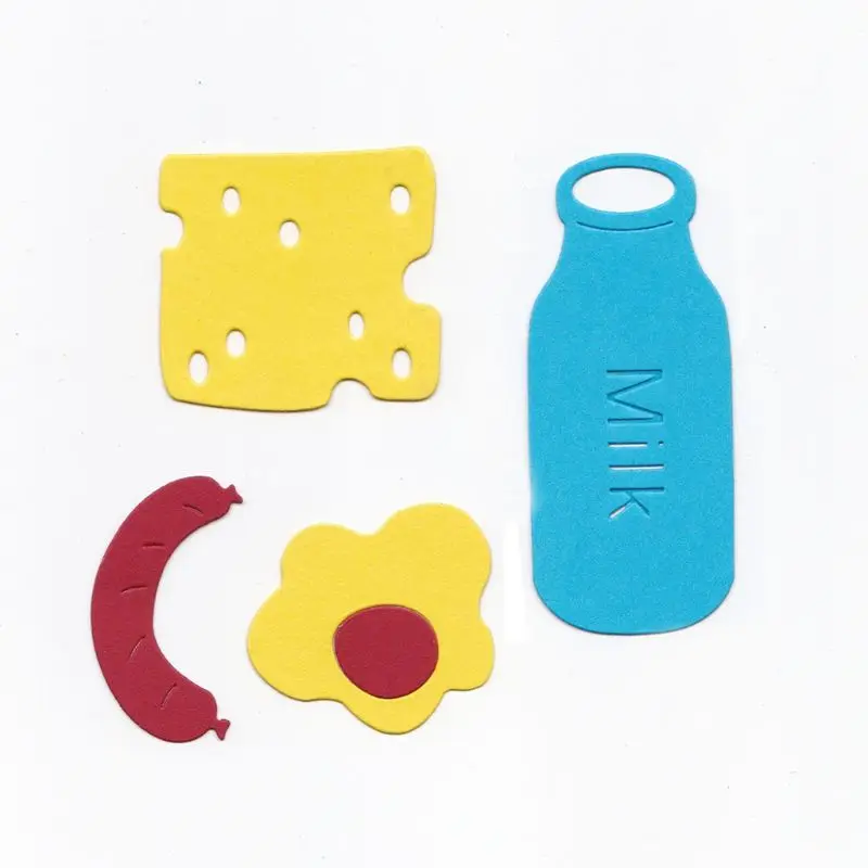 Бутылки с молоком металлические режущие штампы трафарет для скрапбукинга