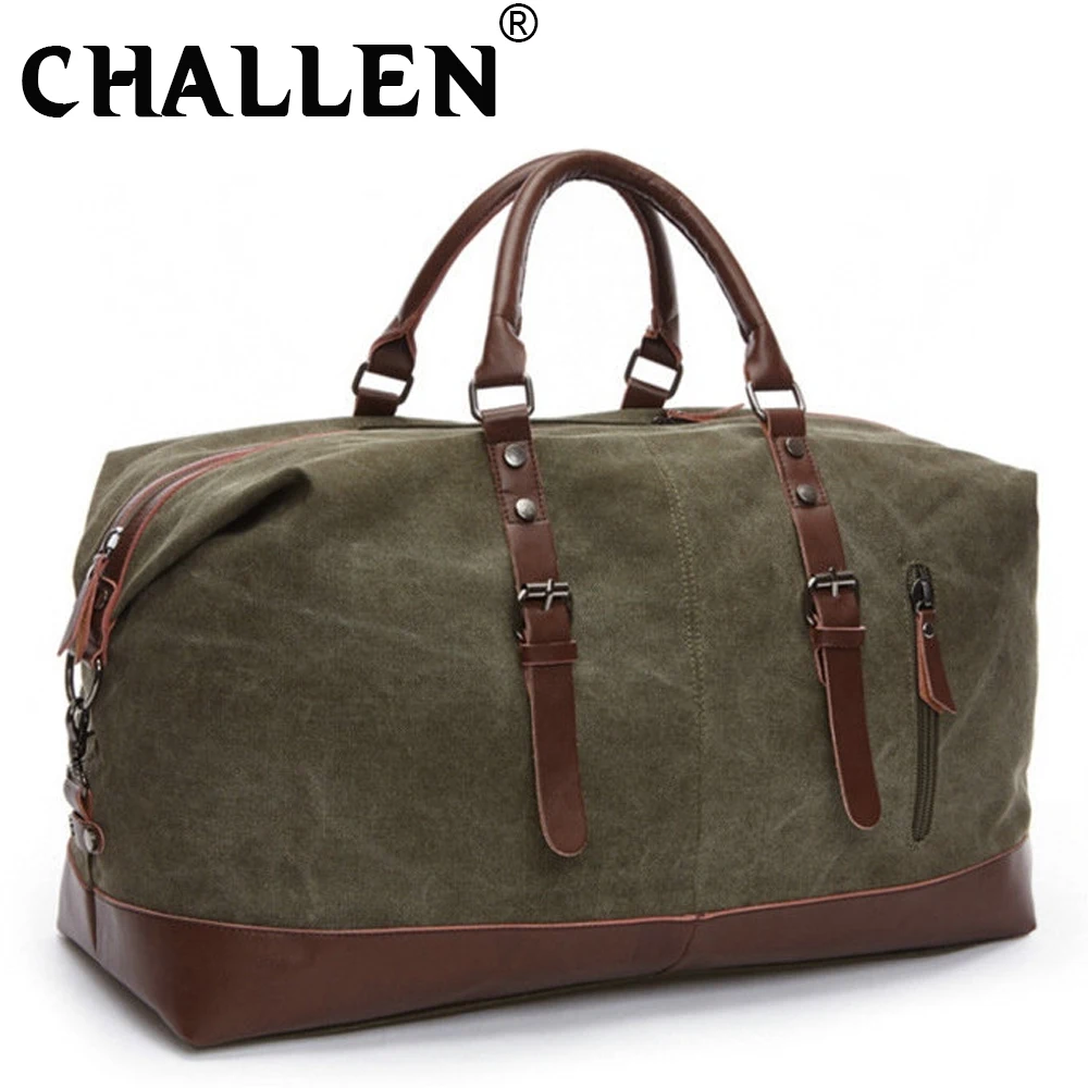 Новая мужская модная сумка через плечо повседневная холщовая