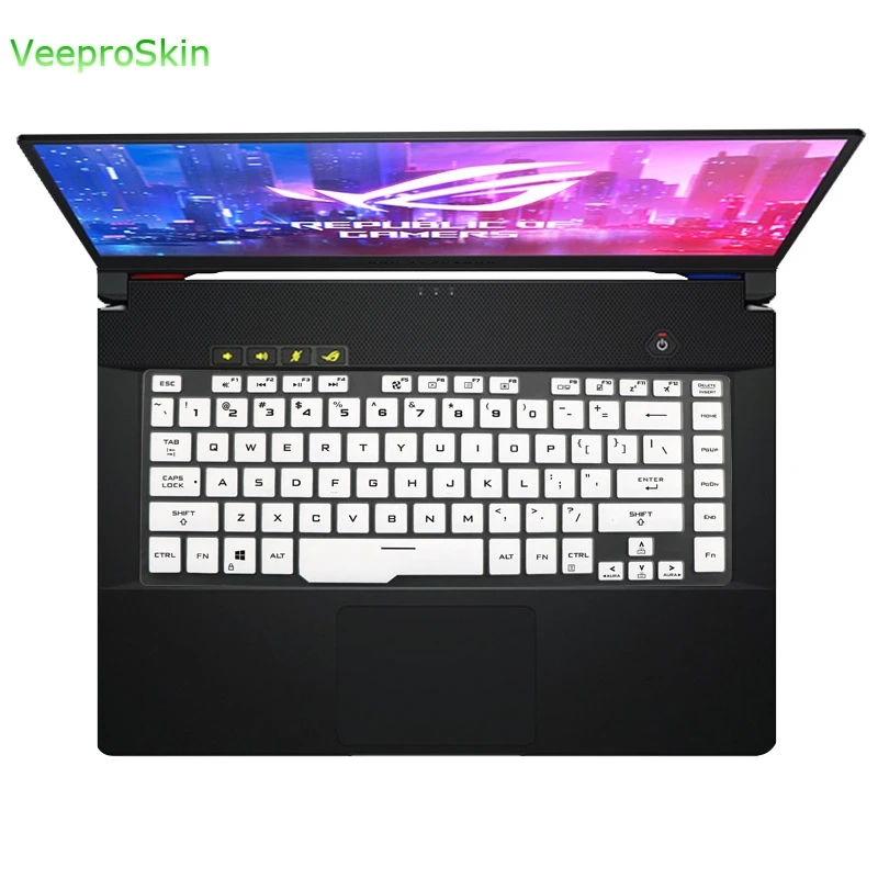 Клавиатура кожного покрова протектор для Asus ROG Зефир G14 GA401 Характеристическая