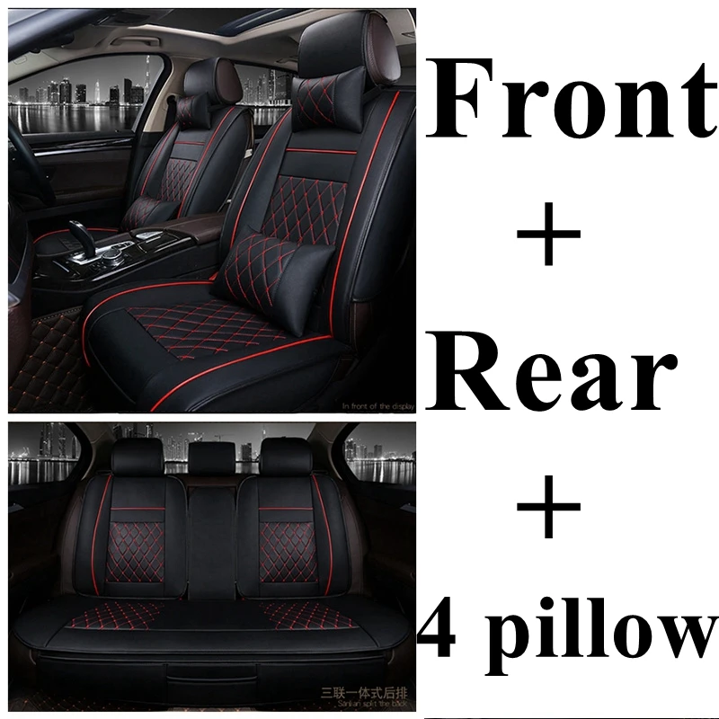 black red luxury Автомобильный чехол для LADA Vesta Xray Kalina Priora Largus 4x4 Granta Samara 2106 210 Mini Countryman Coupe Clubman автомобильные аксессуары - Название цвета: black red luxury