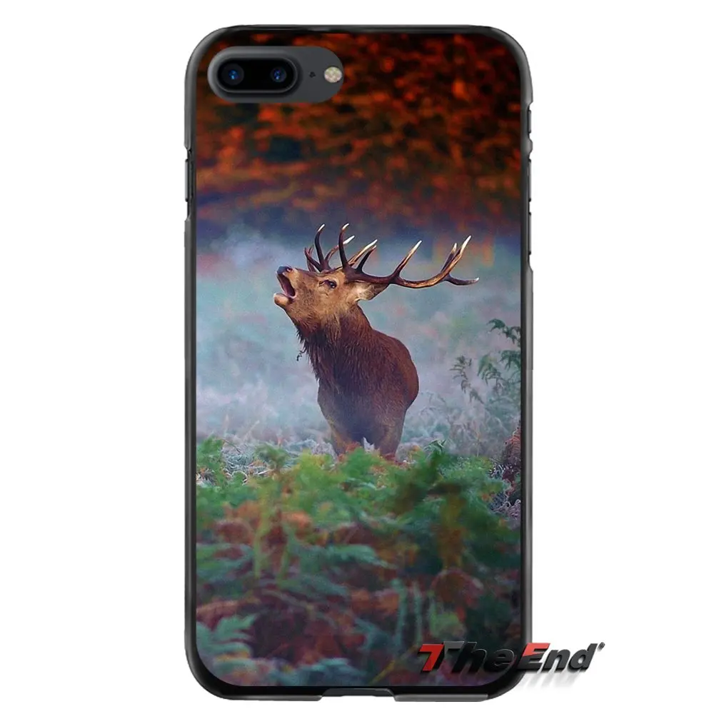 Для Apple iPhone 4 4S 5 5S 5C SE 6 6S 7 8 Plus X iPod Touch аксессуары чехол для телефона олень