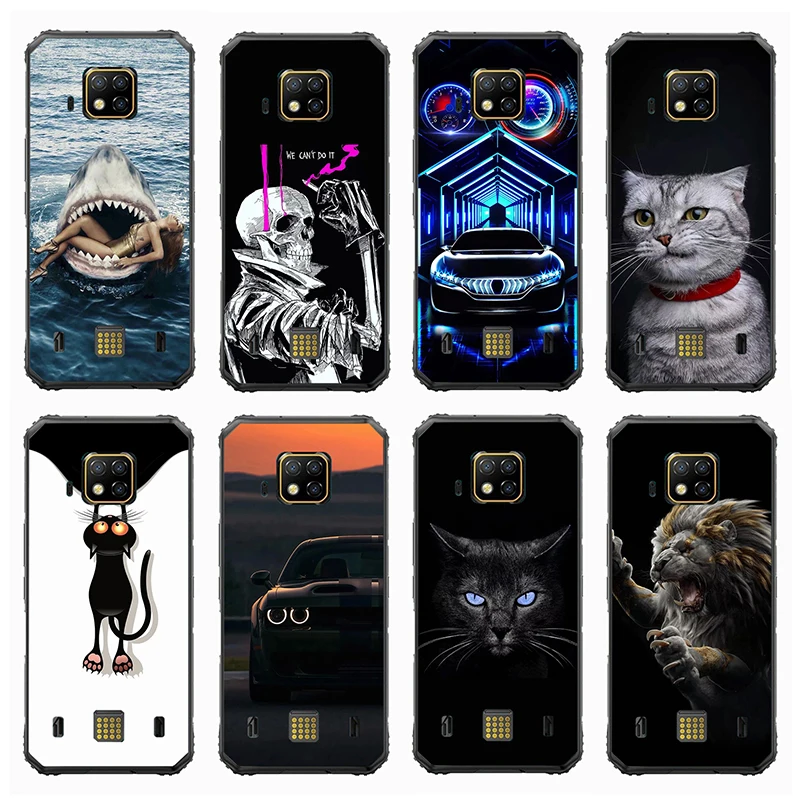 Чехол Для Doogee S95 Pro для телефонов с рисунком из Мягкий силиконовый чехол телефона