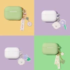 Чехол с подвеской для JBL Wave 200 TWS, Модный чехол для наушников с кружевным цветочным медведем для Jbl W200, аксессуары для силиконовых телефонов