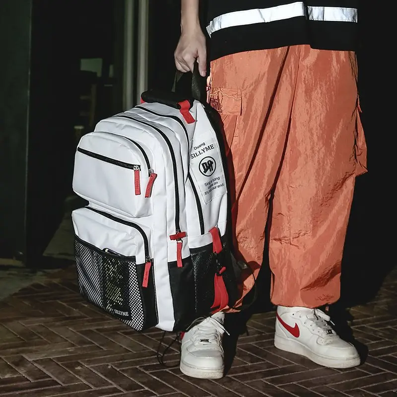 Новинка 2024 большой мужской рюкзак женская школьная сумка студенческий корейский