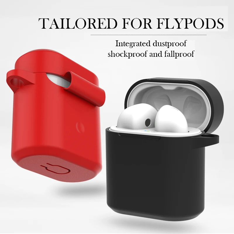 

Защитный чехол для беспроводной Bluetooth-гарнитуры Flypods, мягкий силиконовый защитный чехол