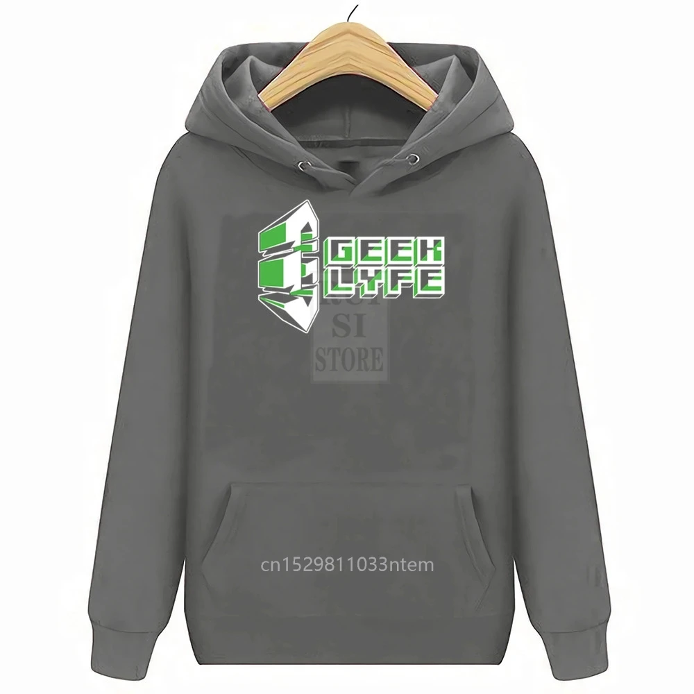 Круглый воротник Крутая Мужская s футболка ANIMETRASHSWAG Geek Lyfe дизайнерская мода