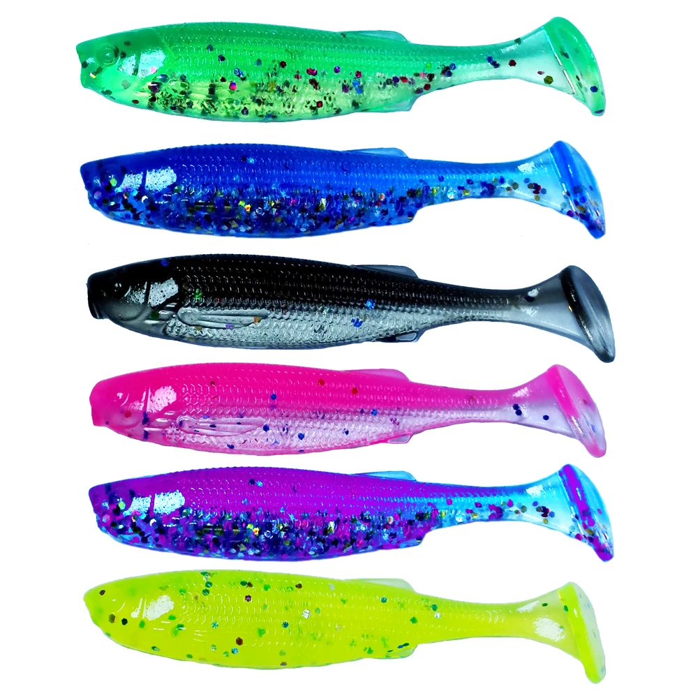 Рыболовная приманка Shad 2021 T силиконовая Мягкая червяк т | Спорт и развлечения